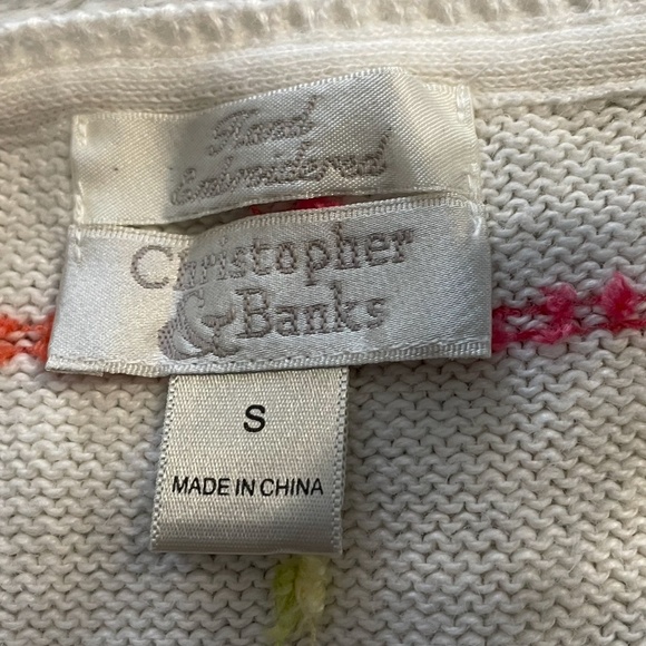 Christopher & Banks short sleeves knit top, size S - Picture 4 of 5